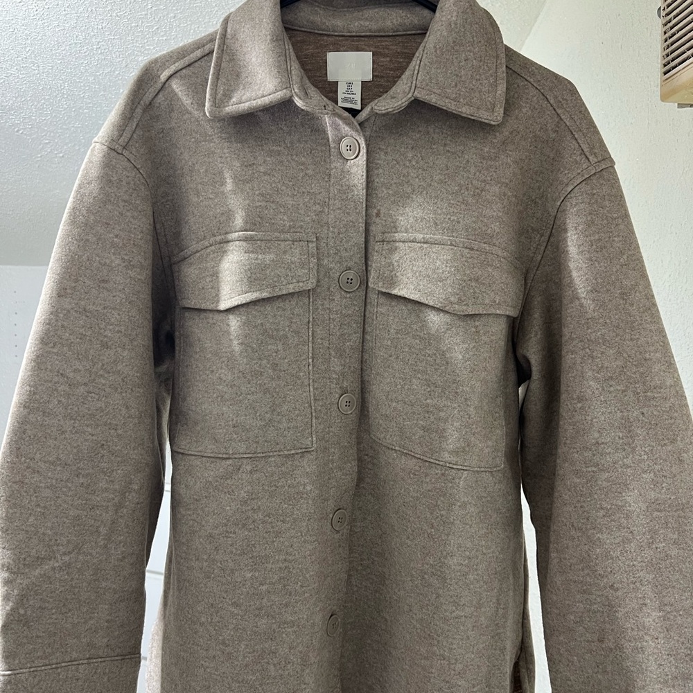 H&M Women's Brown Utility Jacket